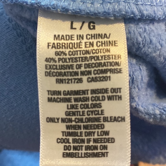 Aeropostale joggers. Large. Blue - Picture 4 of 4